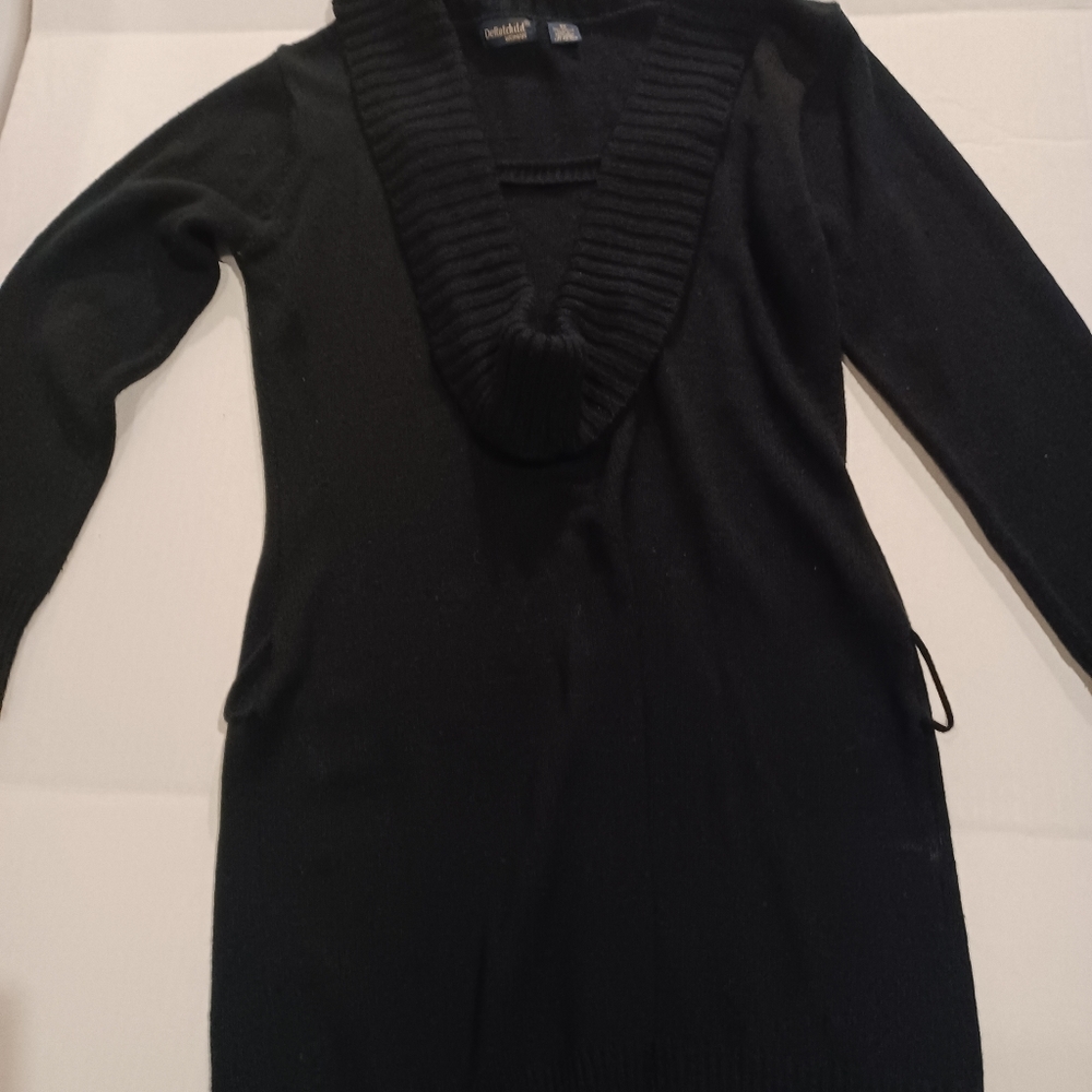 Black sweater dress size 3x